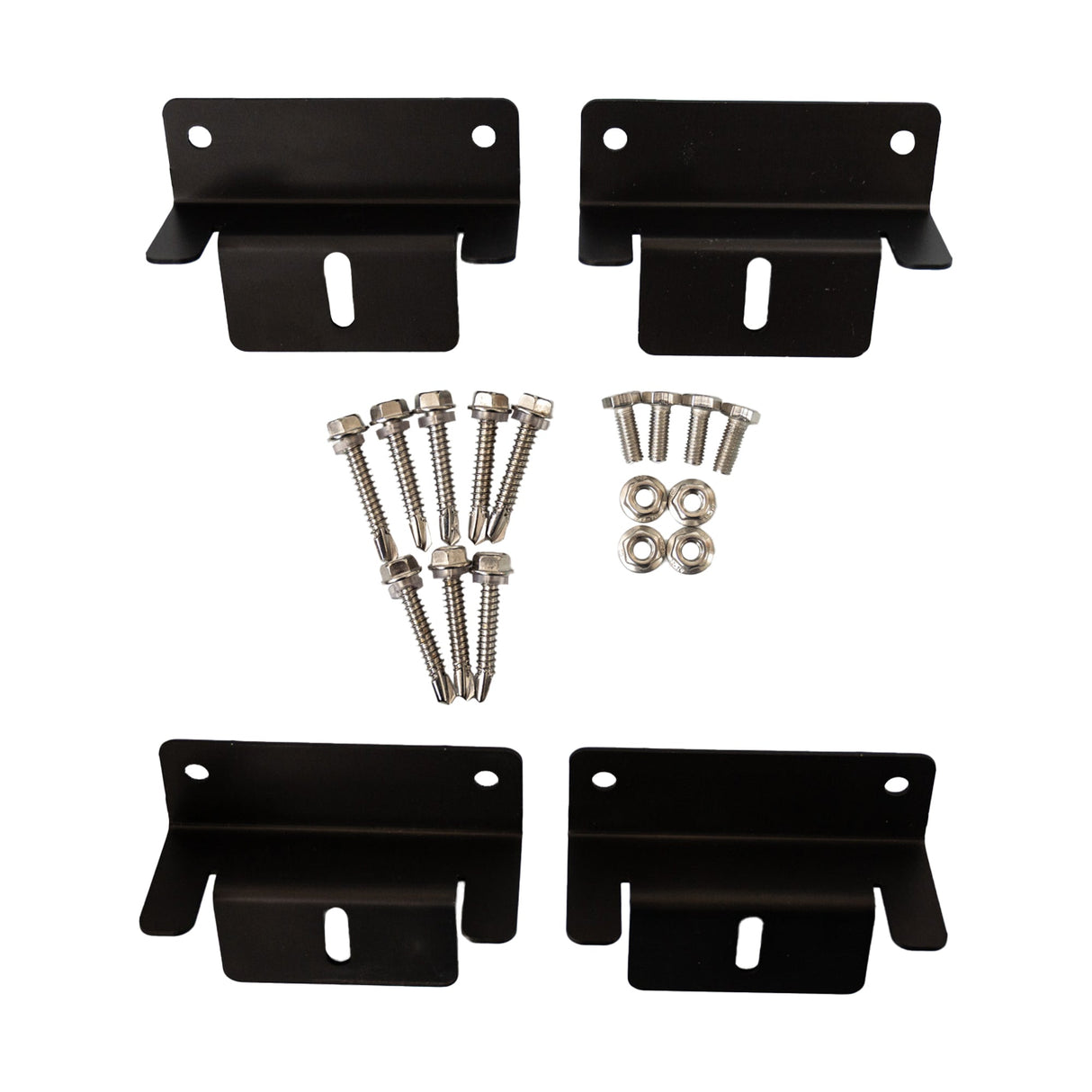 Universal Z-Brackets for Solar Panels installation on RV